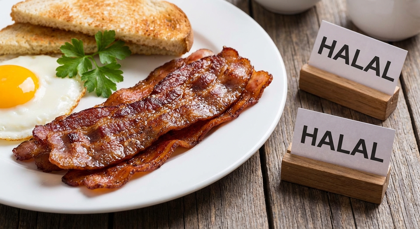 Bacon de boeuf halal bio