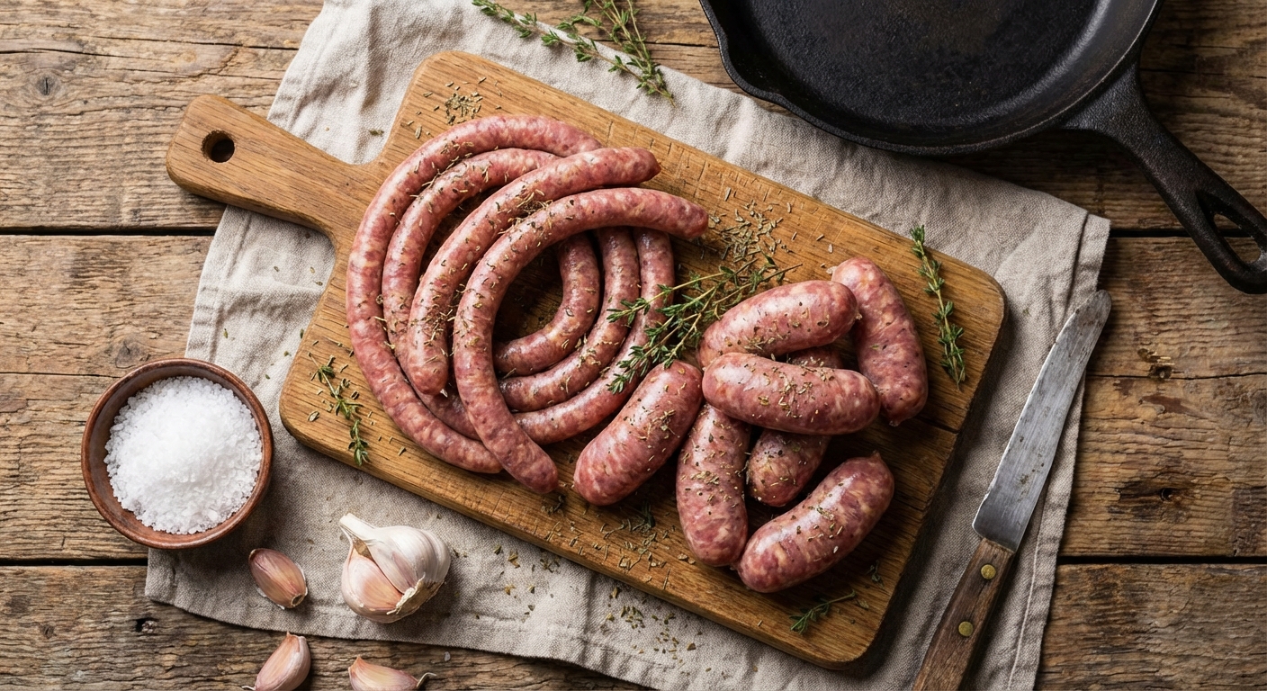 Chipolatas halal bio