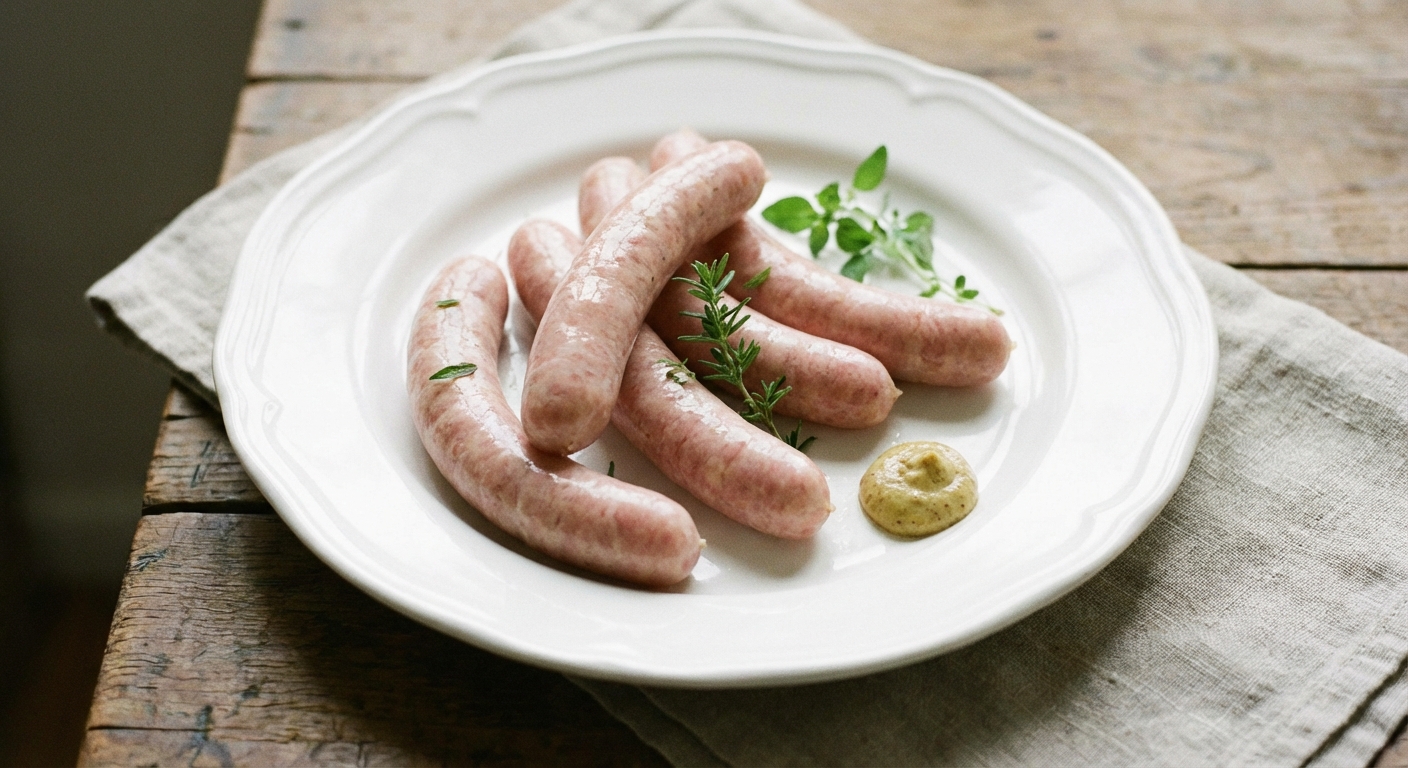 Saucisses de veau halal bio