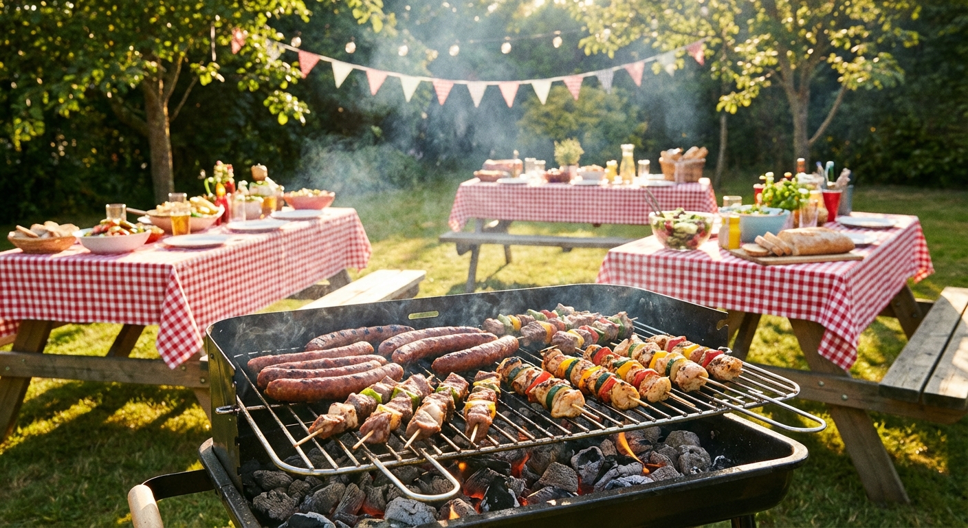 Barbecues d'été - Commande halal bio