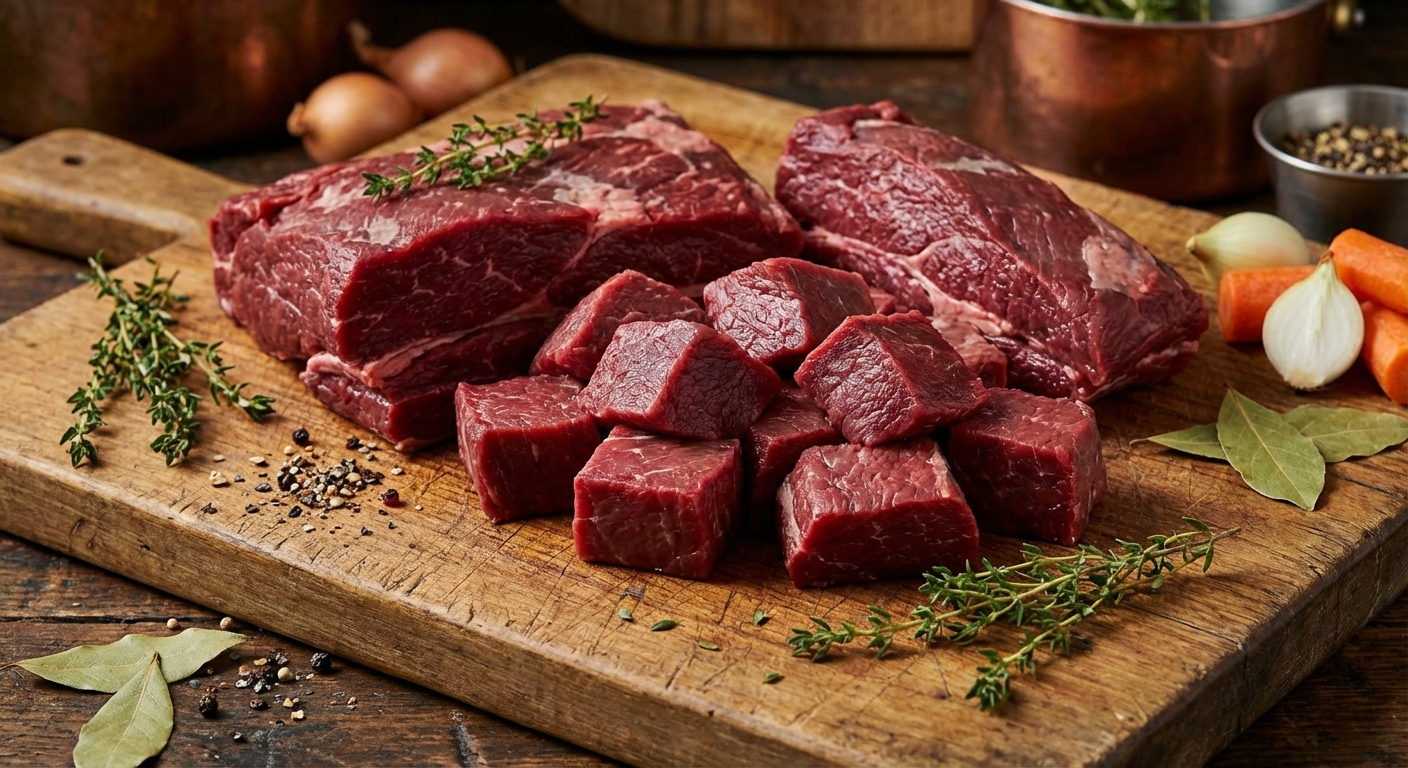 Bourguignon - Boeuf halal bio