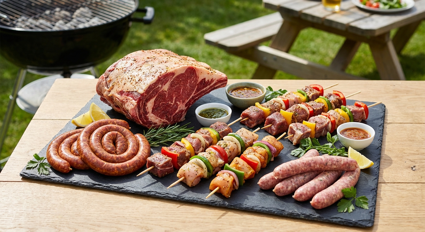 Plateau Barbecue - Viandes halal bio